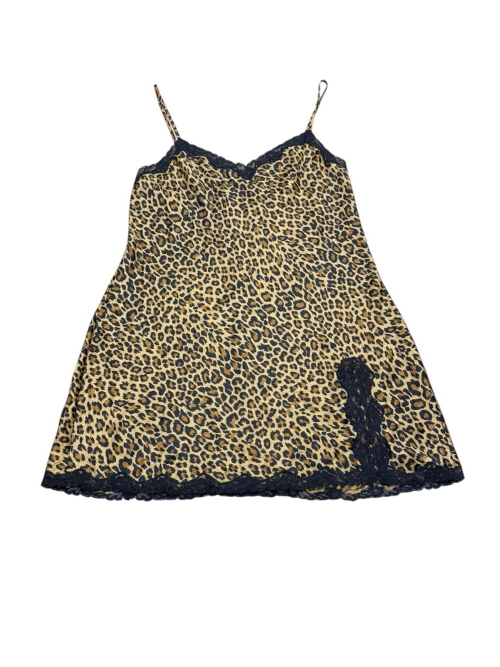 Vintage Victoria’s Secret Leopard Lace Slip Dress Y2K